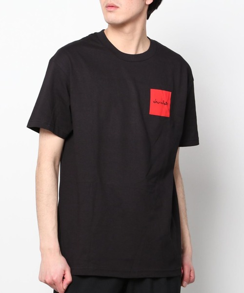 CHOCOLATE（チョコレート）の「【ムラサキスポーツ別注】Chocolate/チョコレート ルーズシルエット バックプリントTシャツ/ブランドロゴカットソー CW43MT01（Tシャツ/カットソー・メンズ・ホワイト/ブラック・M/L/XL）」の7枚目の写真