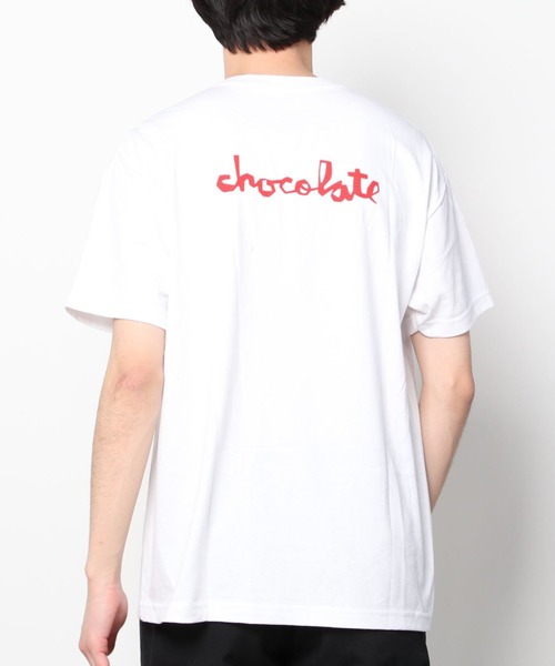 CHOCOLATE（チョコレート）の「【ムラサキスポーツ別注】Chocolate/チョコレート ルーズシルエット バックプリントTシャツ/ブランドロゴカットソー CW43MT01（Tシャツ/カットソー・メンズ・ホワイト/ブラック・M/L/XL）」の6枚目の写真