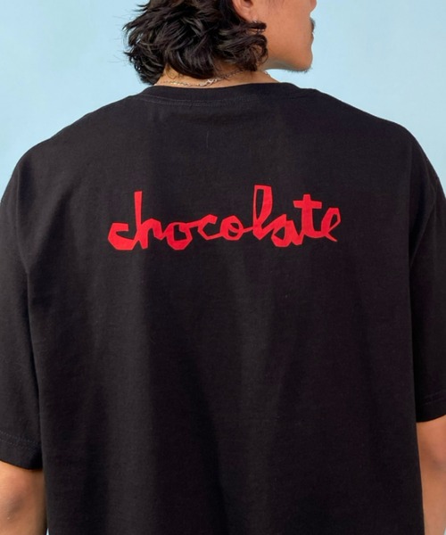 CHOCOLATE（チョコレート）の「【ムラサキスポーツ別注】Chocolate/チョコレート ルーズシルエット バックプリントTシャツ/ブランドロゴカットソー CW43MT01（Tシャツ/カットソー・メンズ・ホワイト/ブラック・M/L/XL）」の11枚目の写真