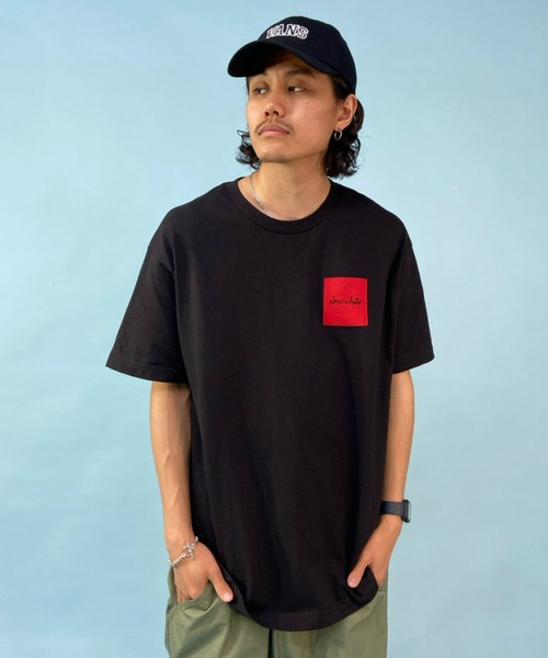 CHOCOLATE（チョコレート）の「【ムラサキスポーツ別注】Chocolate/チョコレート ルーズシルエット バックプリントTシャツ/ブランドロゴカットソー CW43MT01（Tシャツ/カットソー・メンズ・ホワイト/ブラック・M/L/XL）」の13枚目の写真