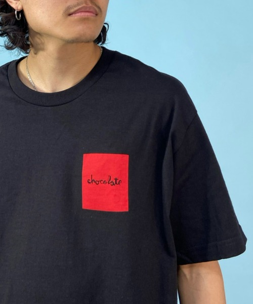 CHOCOLATE（チョコレート）の「【ムラサキスポーツ別注】Chocolate/チョコレート ルーズシルエット バックプリントTシャツ/ブランドロゴカットソー CW43MT01（Tシャツ/カットソー・メンズ・ホワイト/ブラック・M/L/XL）」の12枚目の写真