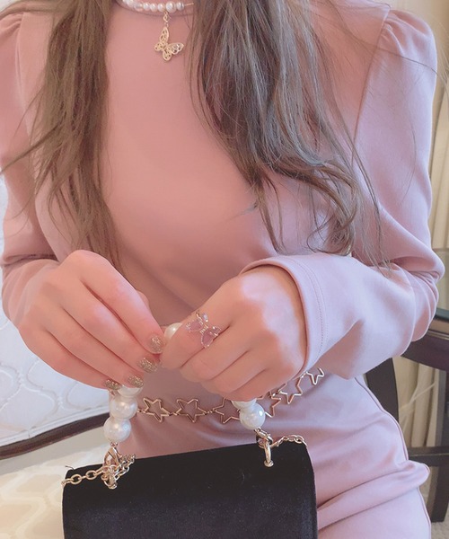 lissi Boutique(リージーブティック)の「【lissi Boutique】2wayレースサロペットワンピースセットアップ(ワンピース・レディース・ピンク・FREE)」の17枚目の写真
