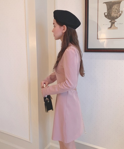 lissi Boutique(リージーブティック)の「【lissi Boutique】2wayレースサロペットワンピースセットアップ(ワンピース・レディース・ピンク・FREE)」の22枚目の写真