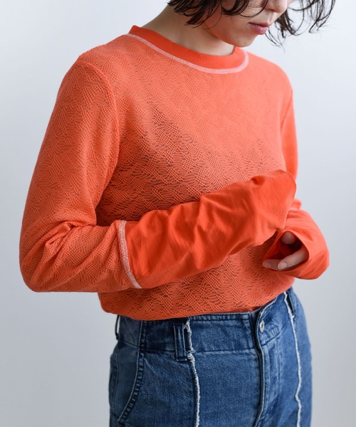 カットレーストップス Tシャツ カットソー Lhelbie レルビエ のファッション通販 Zozotown