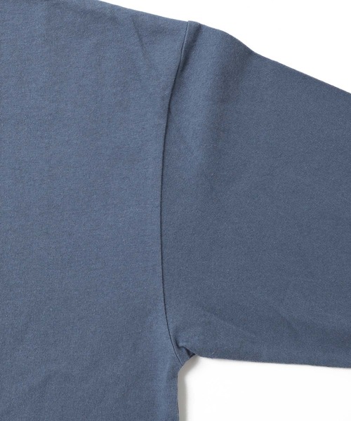 GLAZOS(グラソス)の「天竺・ドロップショルダーヴィンテージロゴ長袖Tシャツ(Tシャツ/カットソー・キッズ・イエロー/エメラルド/ブルー・130cm/140cm/150cm/160cm/170cm)」の11枚目の写真