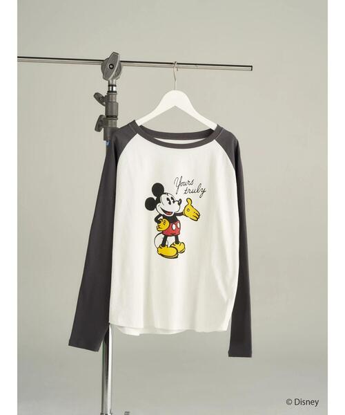 Disney（ディズニー）の「ラグランプリントカットプルオーバー/Mickey（Tシャツ/カットソー・レディース・オフホワイト・FREE）」の19枚目の写真