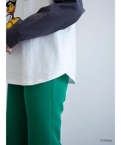 Disney（ディズニー）の「ラグランプリントカットプルオーバー/Mickey（Tシャツ/カットソー・レディース・オフホワイト・FREE）」の6枚目の写真