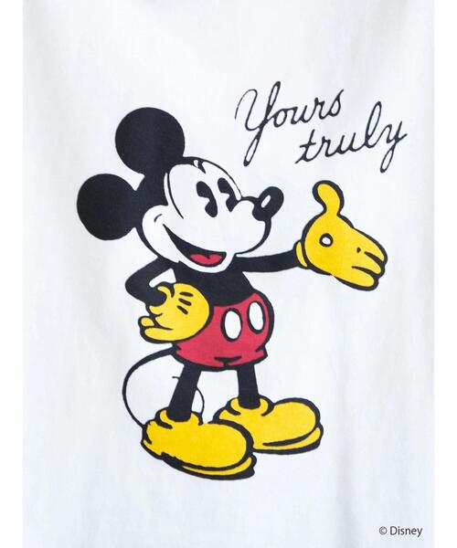 Disney（ディズニー）の「ラグランプリントカットプルオーバー/Mickey（Tシャツ/カットソー・レディース・オフホワイト・FREE）」の13枚目の写真