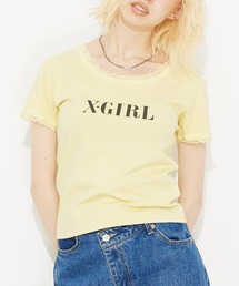 X-girl | LACE S/S BABY TEE(Tシャツ/カットソー)