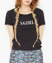 X-girl | LACE S/S BABY TEE(Tシャツ/カットソー)