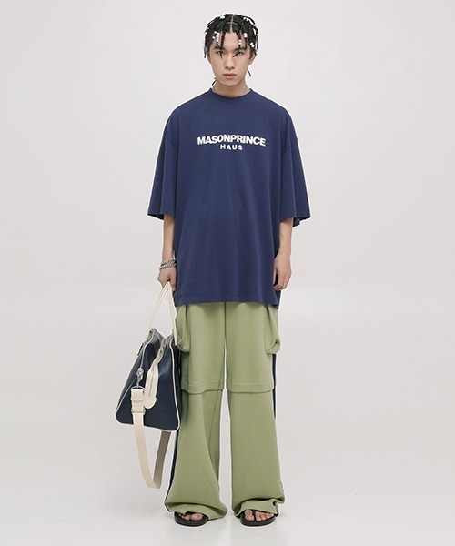 MASONPRINCE(メイソンプリンス)の「【MASONPRINCE】Cargo design sweatpants XXK4115(スウェットパンツ・メンズ・グレー/グリーン/ブラック・S/L/M)」の11枚目の写真