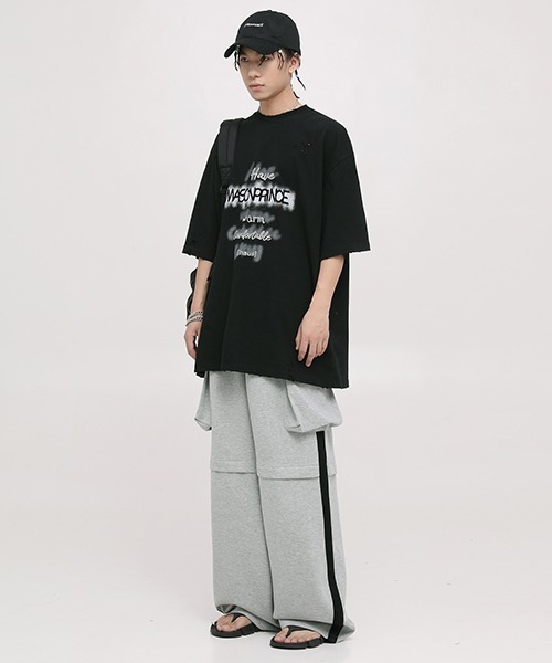 MASONPRINCE(メイソンプリンス)の「【MASONPRINCE】Cargo design sweatpants XXK4115(スウェットパンツ・メンズ・グレー/グリーン/ブラック・S/L/M)」の16枚目の写真
