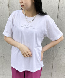 ロゴ プリントTシャツ