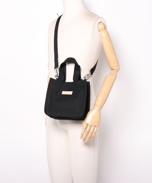 Marie-Louise（マリ－・ルイ－ズ）の「【Marie-Louise/マリールイーズ】キャンバスミニトートバッグ/#MLS-B020（トートバッグ・レディース・ブラック/ネイビー/オフホワイト/グレー・FREE）」の8枚目の写真