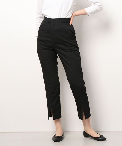 Te chichi TERRASSE（テチチテラス）の「センタースリットパンツ（その他パンツ・レディース・ピンク/ブラック/ベージュ・ﾌﾘ-）」の7枚目の写真