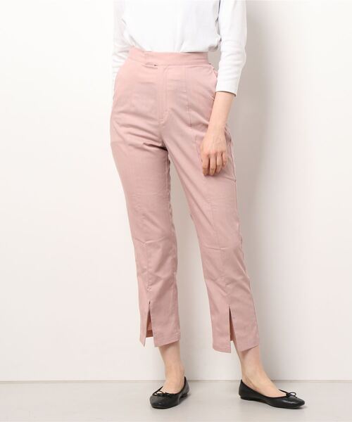 Te chichi TERRASSE（テチチテラス）の「センタースリットパンツ（その他パンツ・レディース・ピンク/ブラック/ベージュ・ﾌﾘ-）」の4枚目の写真