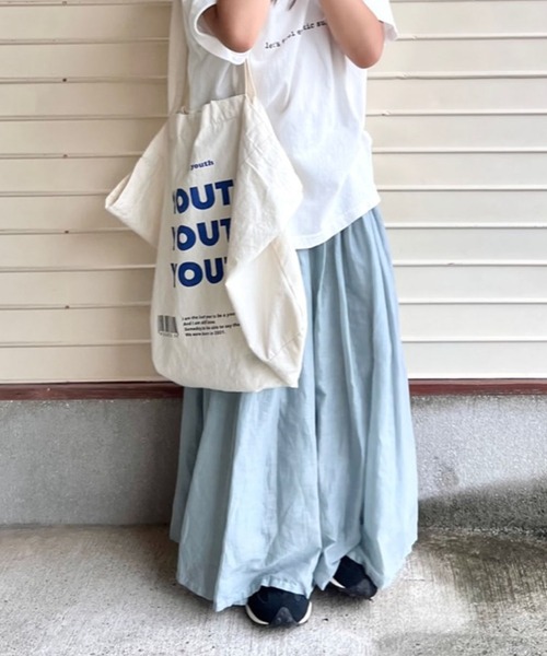 CIAOPANIC TYPY（チャオパニックティピー）の「【KIDS】indiaボイルボリュームスカート（スカート・キッズ・チャコールグレー/ブルー/パープル・SMALL/MEDIUM/LARGE/X-LARGE/XX-LARGE）」の2枚目の写真