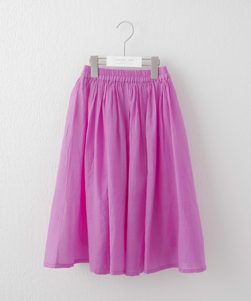 CIAOPANIC TYPY（チャオパニックティピー）の「【KIDS】indiaボイルボリュームスカート（スカート・キッズ・チャコールグレー/ブルー/パープル・SMALL/MEDIUM/LARGE/X-LARGE/XX-LARGE）」の7枚目の写真