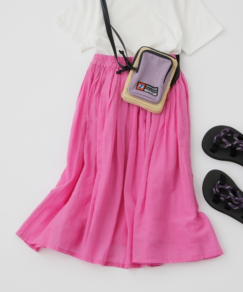 CIAOPANIC TYPY（チャオパニックティピー）の「【KIDS】indiaボイルボリュームスカート（スカート・キッズ・チャコールグレー/ブルー/パープル・SMALL/MEDIUM/LARGE/X-LARGE/XX-LARGE）」の15枚目の写真