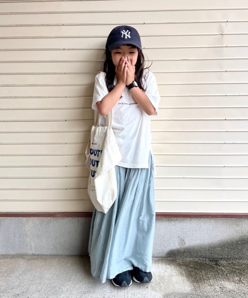 CIAOPANIC TYPY（チャオパニックティピー）の「【KIDS】indiaボイルボリュームスカート（スカート・キッズ・チャコールグレー/ブルー/パープル・SMALL/MEDIUM/LARGE/X-LARGE/XX-LARGE）」の19枚目の写真