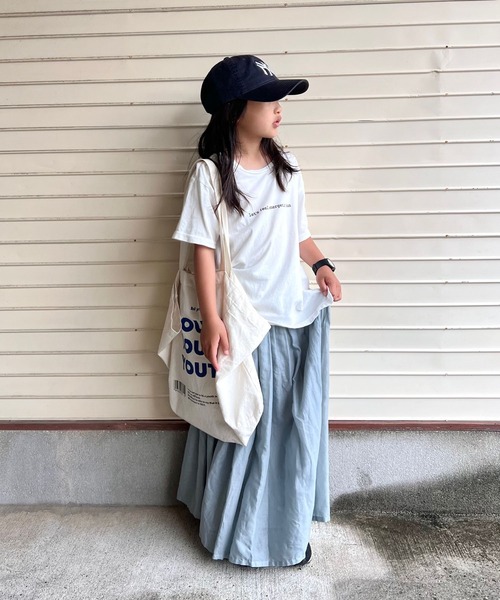 CIAOPANIC TYPY（チャオパニックティピー）の「【KIDS】indiaボイルボリュームスカート（スカート・キッズ・チャコールグレー/ブルー/パープル・SMALL/MEDIUM/LARGE/X-LARGE/XX-LARGE）」の20枚目の写真