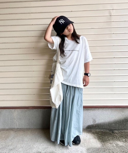 CIAOPANIC TYPY（チャオパニックティピー）の「【KIDS】indiaボイルボリュームスカート（スカート・キッズ・チャコールグレー/ブルー/パープル・SMALL/MEDIUM/LARGE/X-LARGE/XX-LARGE）」の21枚目の写真