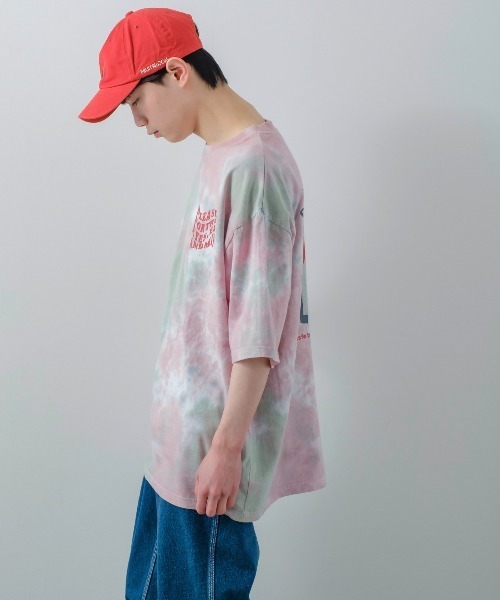 improves（インプローブス）の「タイダイ染め ラバープリント ビッグ Tシャツ（Tシャツ/カットソー・メンズ・C/A/B・MEDIUM/LARGE）」の5枚目の写真