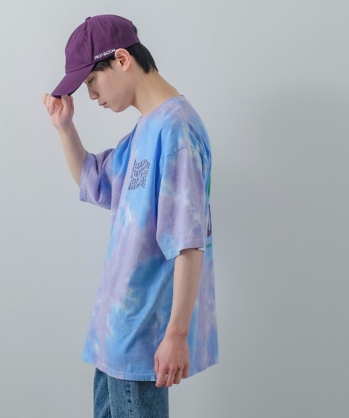 improves（インプローブス）の「タイダイ染め ラバープリント ビッグ Tシャツ（Tシャツ/カットソー・メンズ・C/A/B・MEDIUM/LARGE）」の6枚目の写真