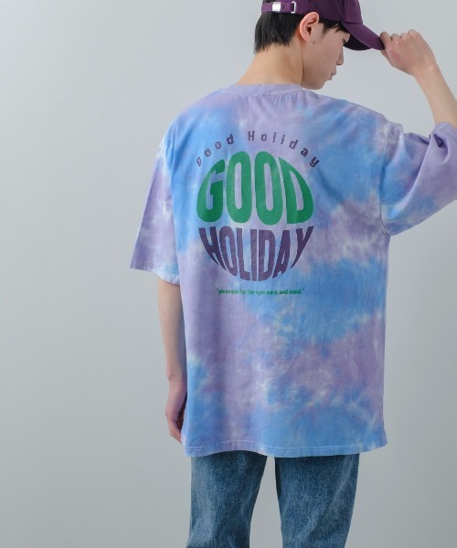 improves（インプローブス）の「タイダイ染め ラバープリント ビッグ Tシャツ（Tシャツ/カットソー・メンズ・C/A/B・MEDIUM/LARGE）」の16枚目の写真