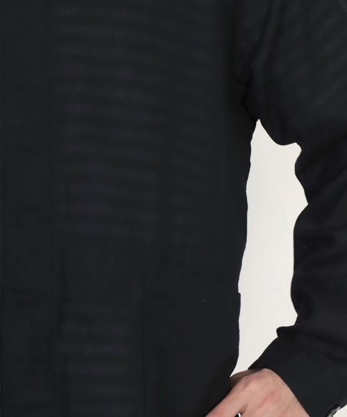 SPELLBOUND（スペルバウンド）の「[SPELLBOUND / スペルバウンド] 綿麻ボイルパナマ ミリタリーカディガン（カーディガン/ボレロ・メンズ・ネイビー/オリーブ・3/2）」の10枚目の写真