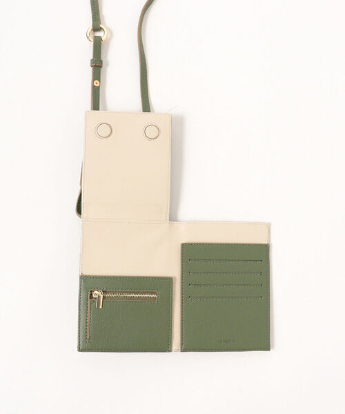 B:MING by BEAMS（ビーミングバイビームス）の「Casselini / ウォレット ポーチ（ポーチ・レディース・ブラック/カーキ/ホワイト系その他5・ONE SIZE）」の15枚目の写真