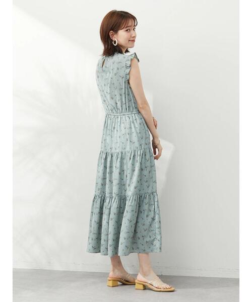 ELENCARE DUE(エレンカーレデュエ)の「・ELENCARE DUE フラワーティアードワンピ(ワンピース・レディース・ブラック/イエロー/アイボリー/ミント・FREE)」の10枚目の写真