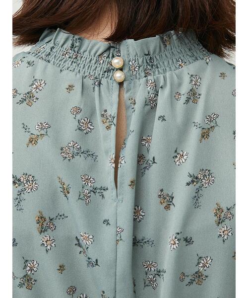 ELENCARE DUE(エレンカーレデュエ)の「・ELENCARE DUE フラワーティアードワンピ(ワンピース・レディース・ブラック/イエロー/アイボリー/ミント・FREE)」の14枚目の写真