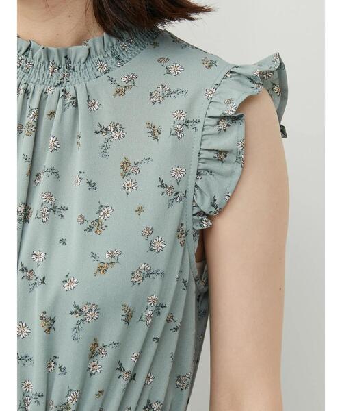 ELENCARE DUE(エレンカーレデュエ)の「・ELENCARE DUE フラワーティアードワンピ(ワンピース・レディース・ブラック/イエロー/アイボリー/ミント・FREE)」の15枚目の写真