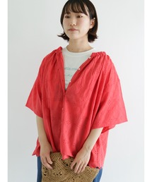 Samansa Mos2 | オーバー刺繍前後2WAYブラウス(シャツ/ブラウス)