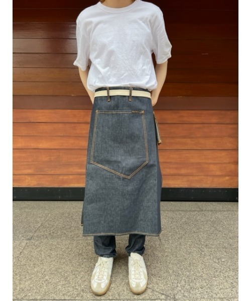 デニム腰巻エプロン（エプロン）｜Nudie Jeans（ヌーディージーンズ）のファッション通販 ZOZOTOWN