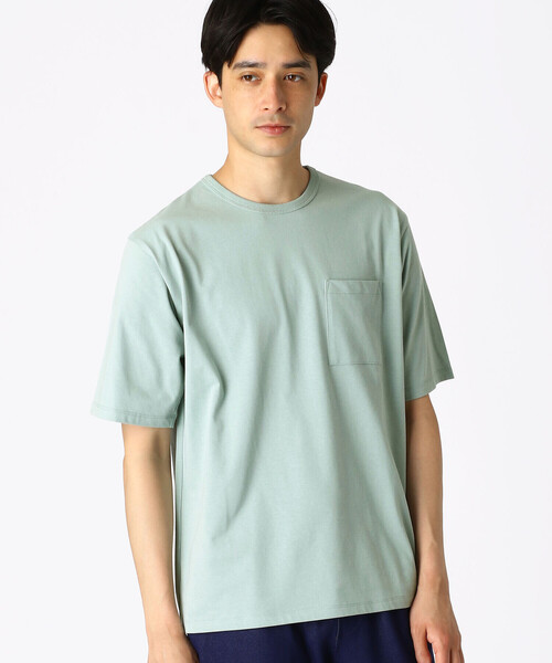 COMME CA ISM（コムサイズム）の「ひんやり　クルーネックTシャツ（Tシャツ/カットソー・メンズ・ホワイト/ライトグレー/ブラック/ブルー/グリーン/ミント・MEDIUM/LARGE）」の16枚目の写真