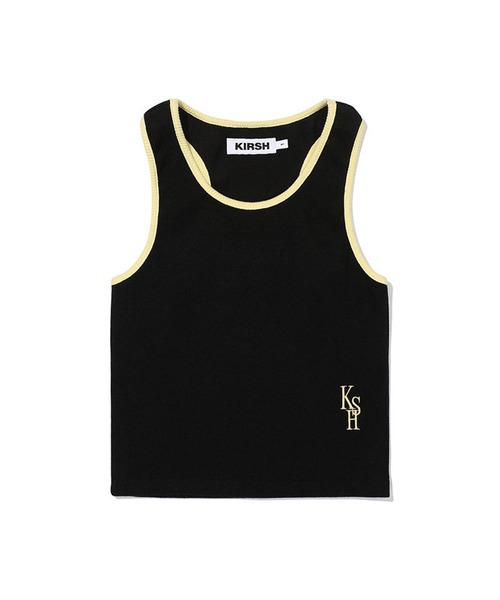 KIRSH（キルシー）の「KIRSH SPORTS CROP SLEEVELESS LS キルシースポーツ クロップ丈 タンクトップ（タンクトップ・レディース・ブラック/ホワイト・ONE SIZE）」の19枚目の写真