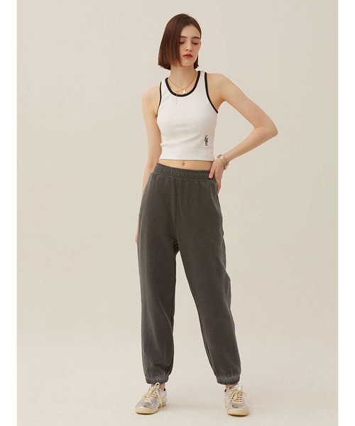 KIRSH（キルシー）の「KIRSH SPORTS CROP SLEEVELESS LS キルシースポーツ クロップ丈 タンクトップ（タンクトップ・レディース・ブラック/ホワイト・ONE SIZE）」の13枚目の写真