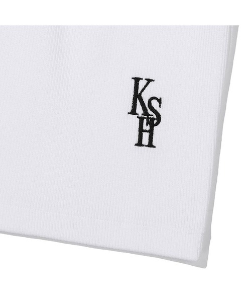 KIRSH（キルシー）の「KIRSH SPORTS CROP SLEEVELESS LS キルシースポーツ クロップ丈 タンクトップ（タンクトップ・レディース・ブラック/ホワイト・ONE SIZE）」の11枚目の写真