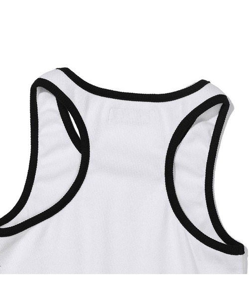 KIRSH（キルシー）の「KIRSH SPORTS CROP SLEEVELESS LS キルシースポーツ クロップ丈 タンクトップ（タンクトップ・レディース・ブラック/ホワイト・ONE SIZE）」の7枚目の写真