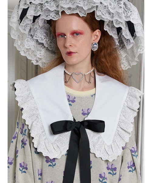 PAMEO POSE（パメオポーズ）の「Baby Diva Choker（ネックレス・レディース・ピンク/クリア/マルチ・FREE）」の9枚目の写真