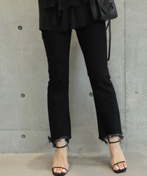 woadblue | 【5/29インスタLIVE紹介アイテム】【woadblue】ブーティーフレアブラックデニム(デニムパンツ)