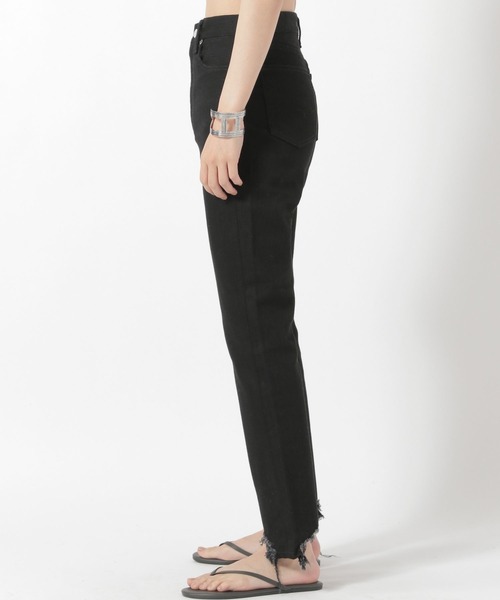 woadblue（ウォードブルー）の「【woadblue】ブーティーフレアブラックデニム（デニムパンツ・レディース・ブラック・24inch/25inch/26inch）」の10枚目の写真