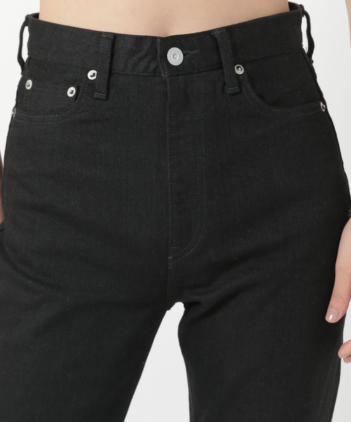 woadblue（ウォードブルー）の「【woadblue】ブーティーフレアブラックデニム（デニムパンツ・レディース・ブラック・24inch/25inch/26inch）」の15枚目の写真