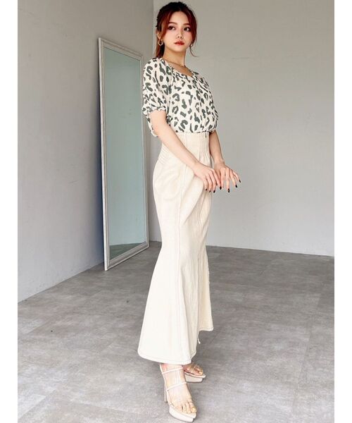 RESEXXY（リゼクシー）の「パワショルUネックブラウス（シャツ/ブラウス・レディース・その他1/アイボリー/その他・FREE）」の17枚目の写真