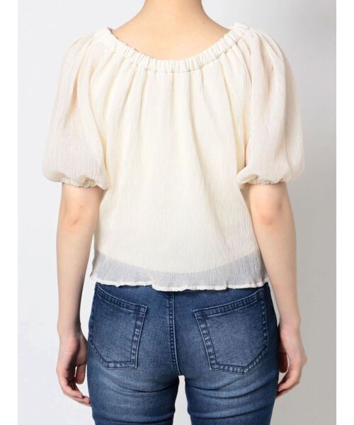 RESEXXY（リゼクシー）の「パワショルUネックブラウス（シャツ/ブラウス・レディース・その他1/アイボリー/その他・FREE）」の20枚目の写真
