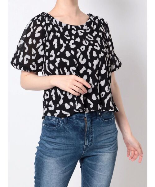 RESEXXY（リゼクシー）の「パワショルUネックブラウス（シャツ/ブラウス・レディース・その他1/アイボリー/その他・FREE）」の9枚目の写真