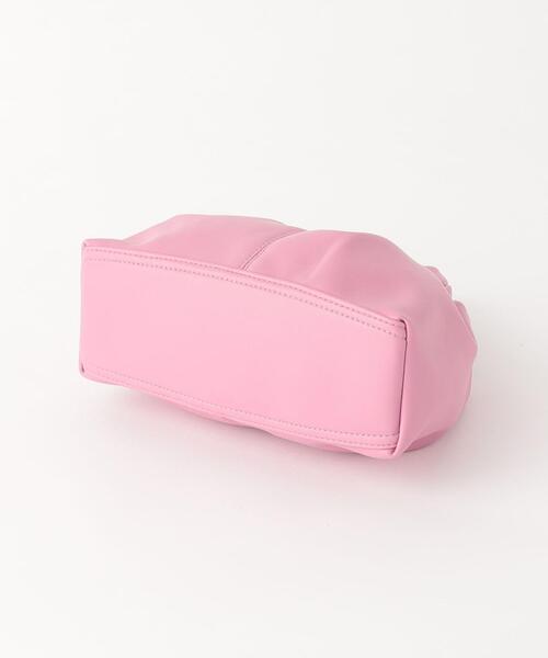 BEAUTY&YOUTH UNITED ARROWS(ビューティーアンドユースユナイテッドアローズ)の「ソフトツイストハンドル ショルダーバッグ -2WAY-(ショルダーバッグ・レディース・オフホワイト/ピンク・FREE)」の11枚目の写真