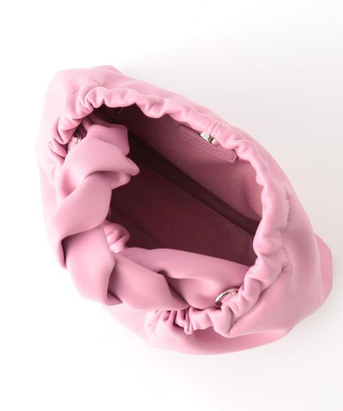 BEAUTY&YOUTH UNITED ARROWS(ビューティーアンドユースユナイテッドアローズ)の「ソフトツイストハンドル ショルダーバッグ -2WAY-(ショルダーバッグ・レディース・オフホワイト/ピンク・FREE)」の12枚目の写真